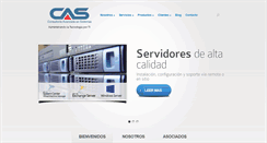 Desktop Screenshot of cas.mx