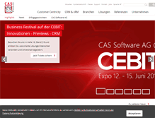 Tablet Screenshot of cas.de