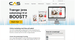 Desktop Screenshot of cas.dk